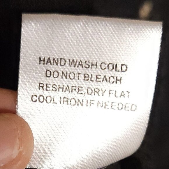 Mixit Black Lightweight Infinity Scarf Lace Detail - Picture 6 of 6